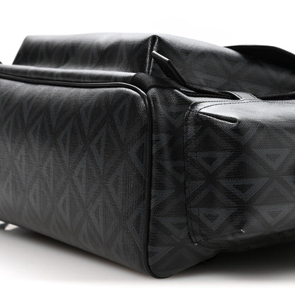 Christian Dior Canvas CD Diamond Hit The Road Backpack Black 10 of 10