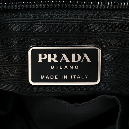 Prada Nylon Vela Medium Backpack Black 5 of 9