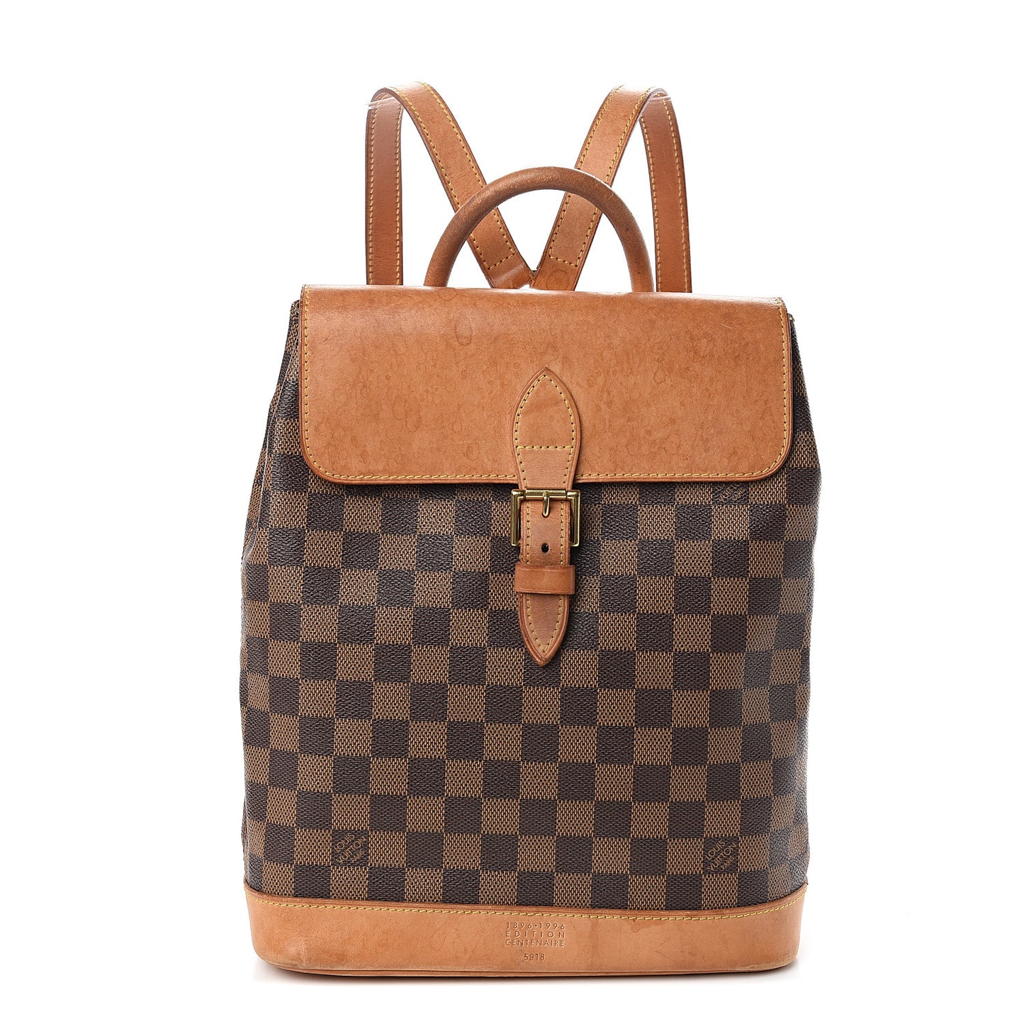 Damier Ebene Soho Centenaire Backpack