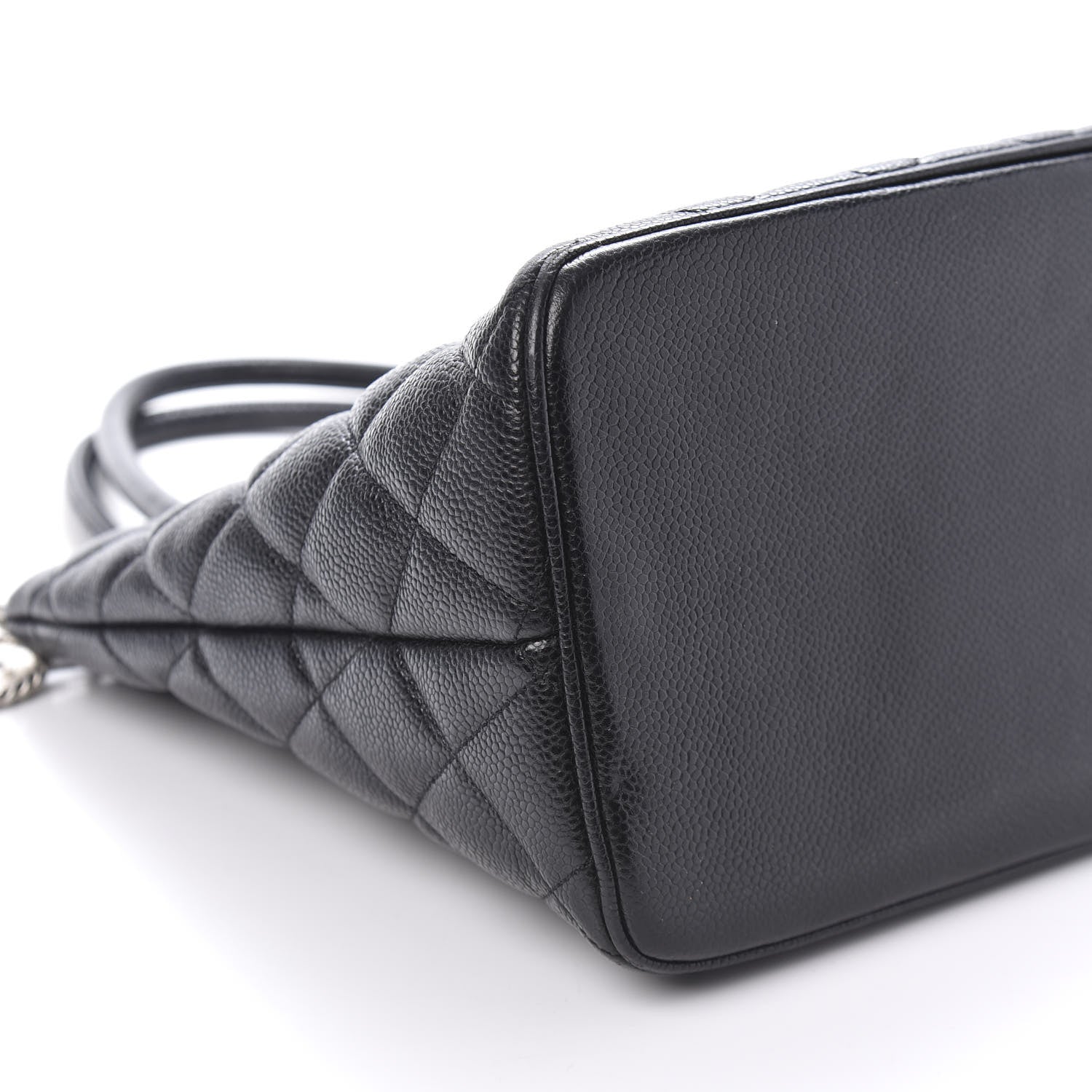 Chanel Caviar Quilted Medallion Tote Black 6 of 11