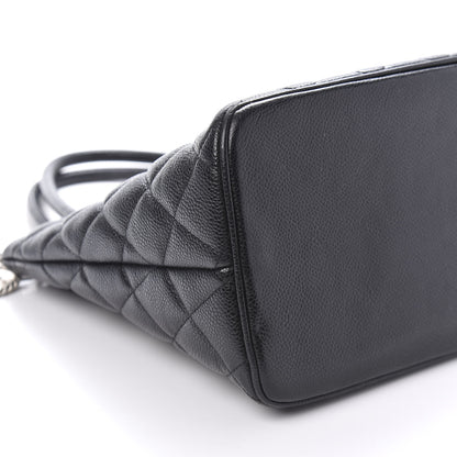 Chanel Caviar Quilted Medallion Tote Black 6 of 11