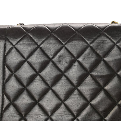 Chanel Lambskin Quilted Medium Single Flap Black 15 of 16