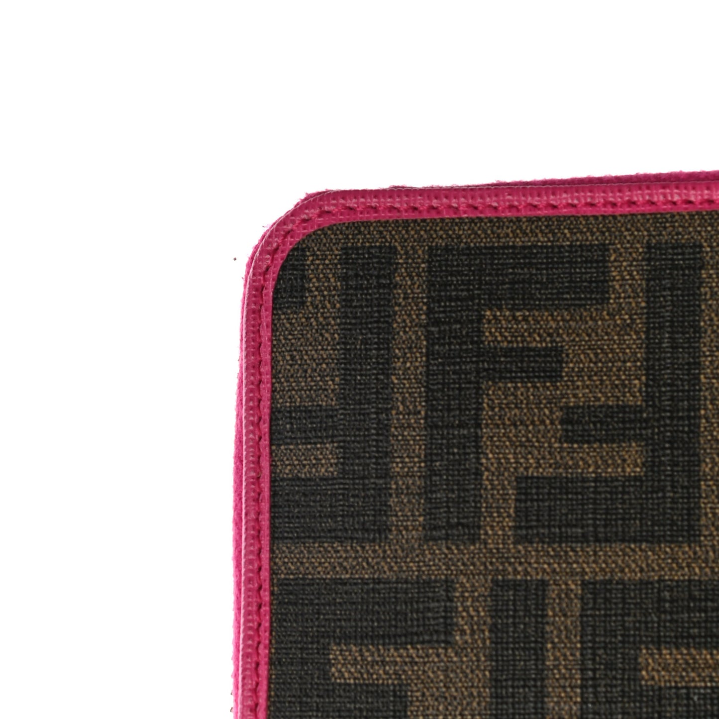 Zucca Spalmati Vitello Elite Zip Around Wallet Tobacco Ciclamino