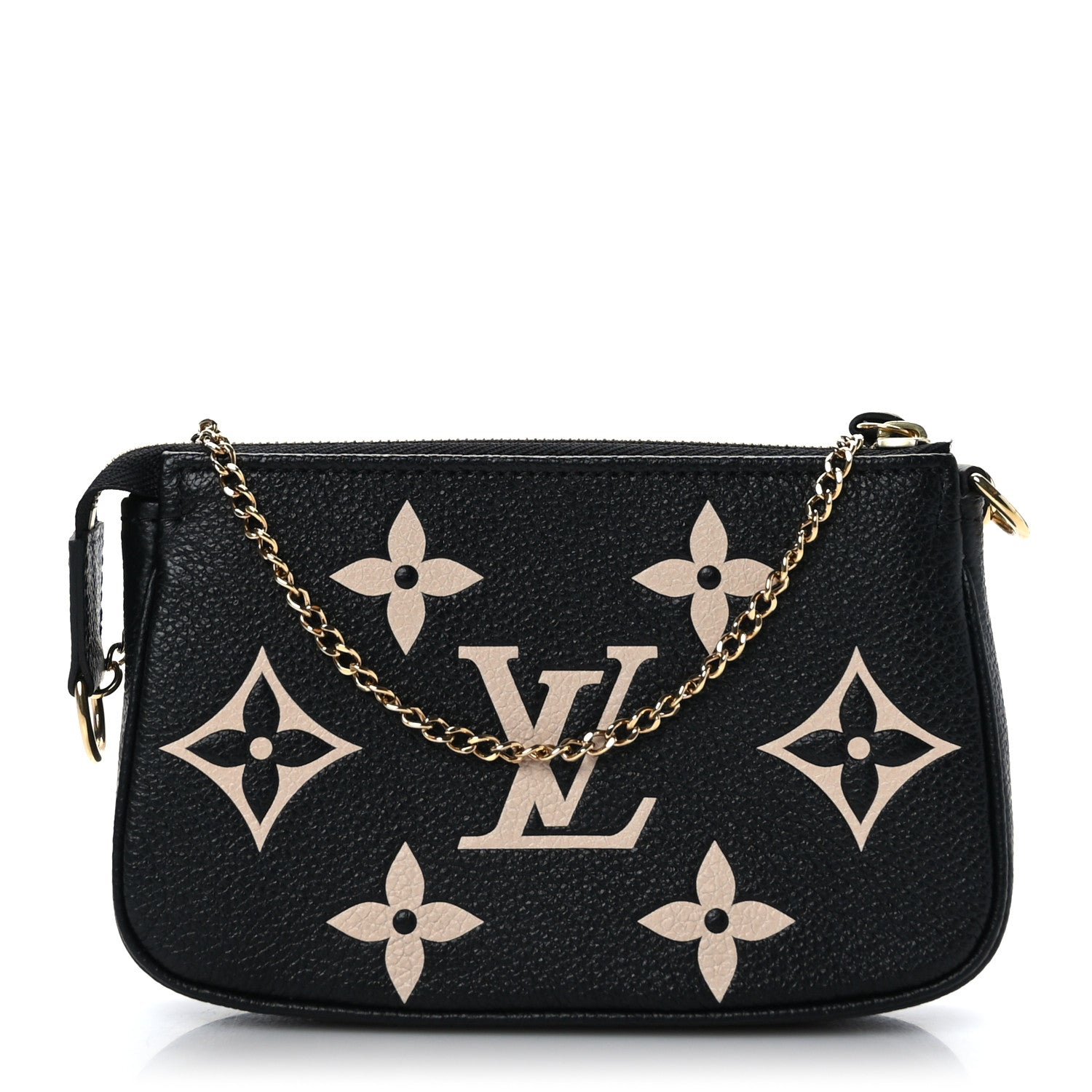 Louis Vuitton Empreinte Monogram Giant Mini Pochette Accessories Black 1 of 6