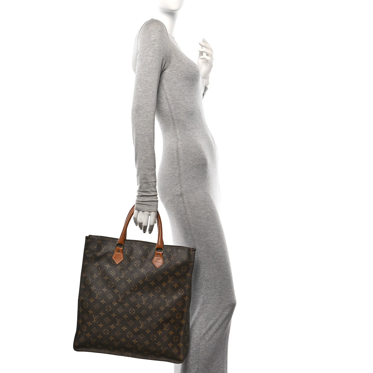 Louis Vuitton Monogram French Company Sac Plat 2 of 15