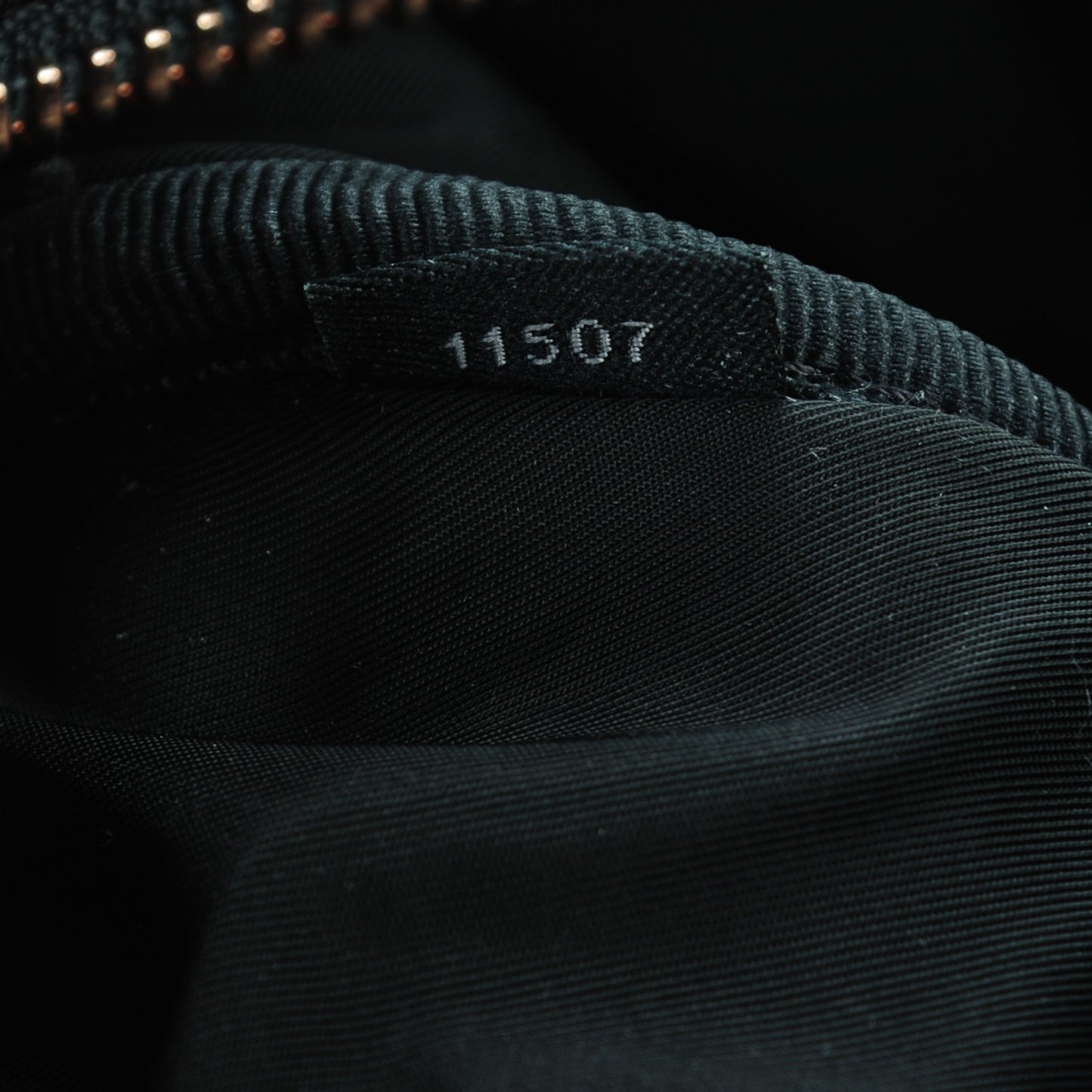 Pebbled Lambskin Rocco Black Rose Gold Hardware