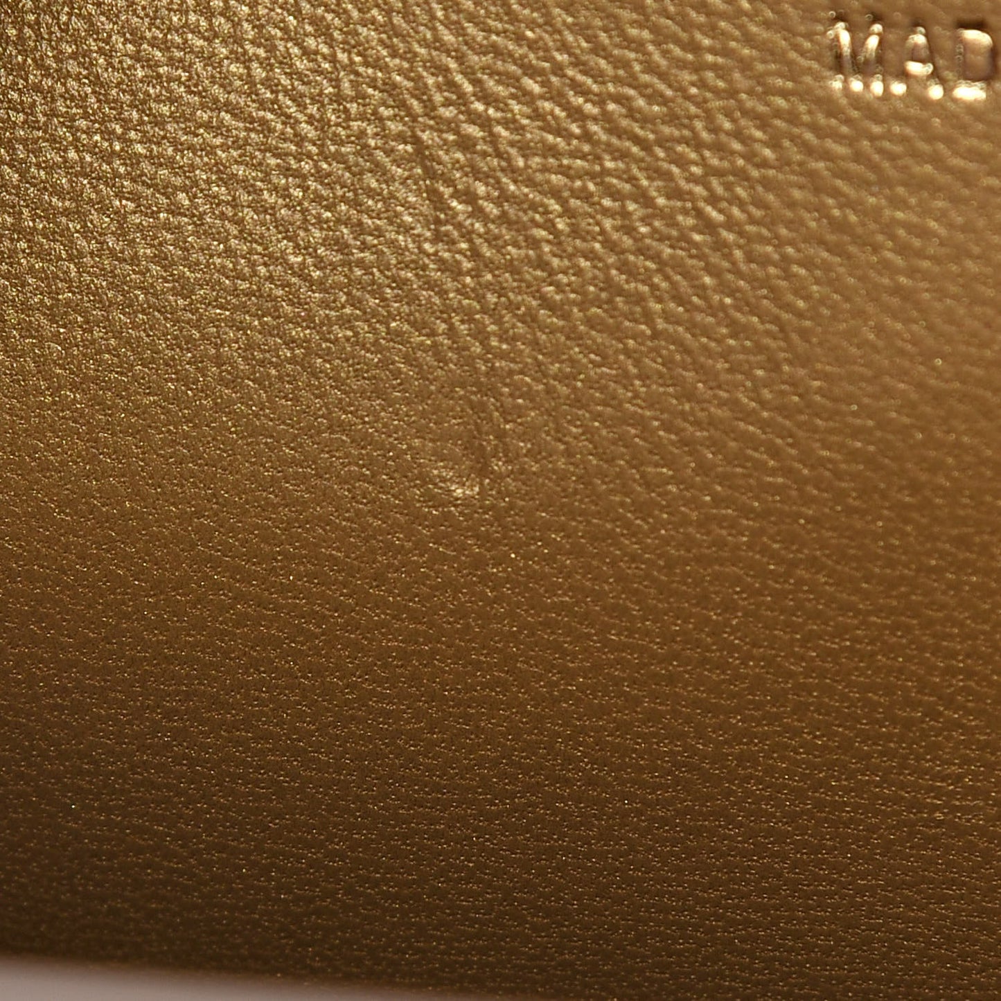 Lambskin Quilted Pearl Crush Wallet on Chain WOC Beige