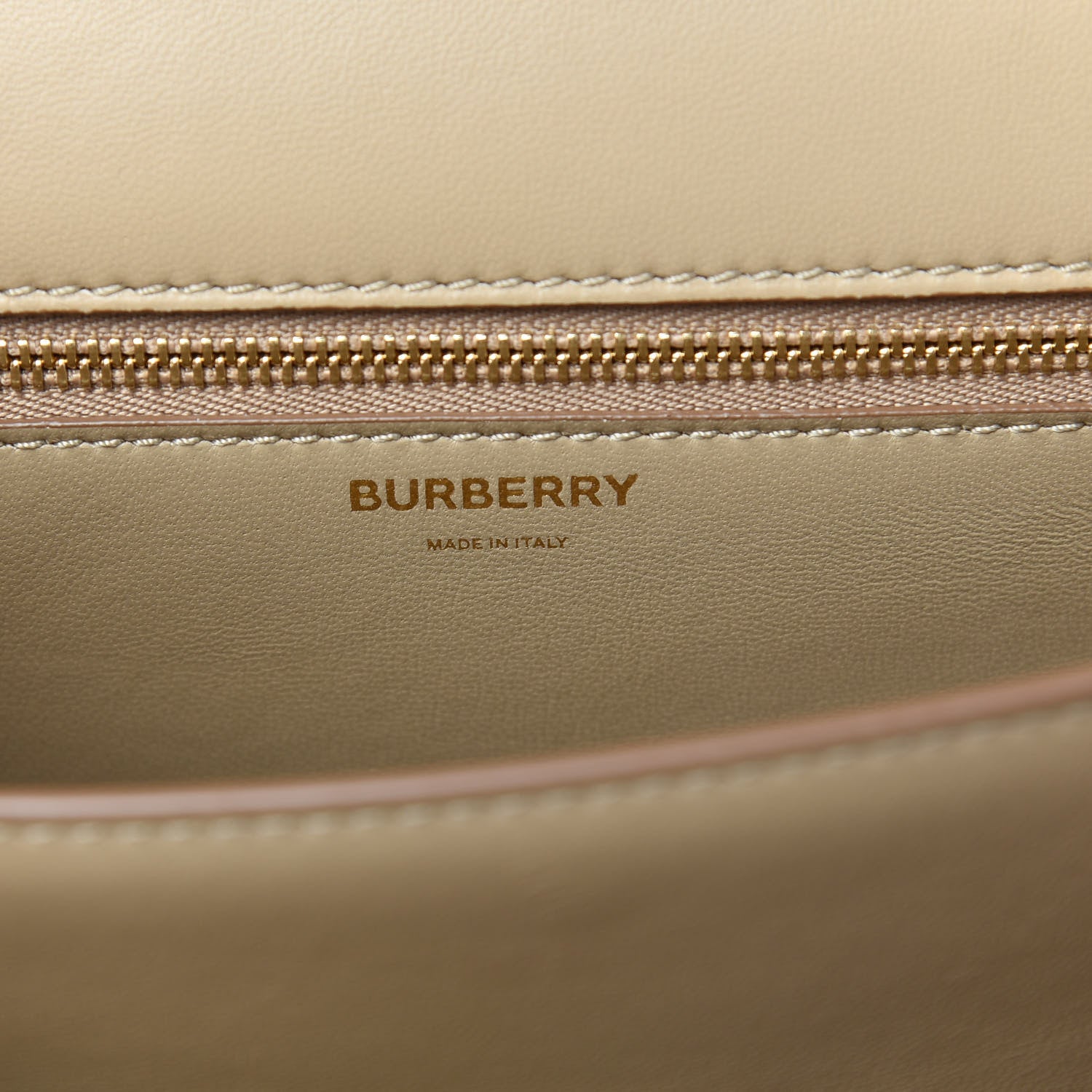 Burberry Calfskin Small TB Bag Archive Beige 6 of 8