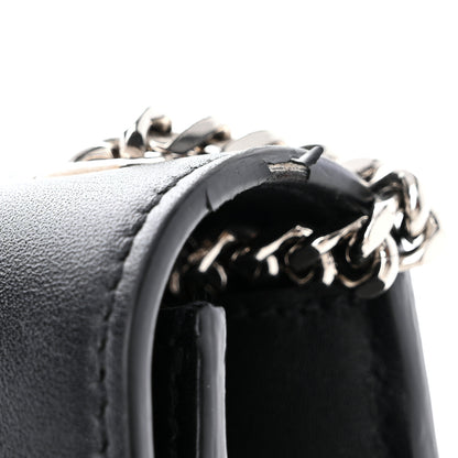 Saint Laurent Smooth Calfskin Medium Classic Monogram Kate Tassel Satchel Black 11 of 13
