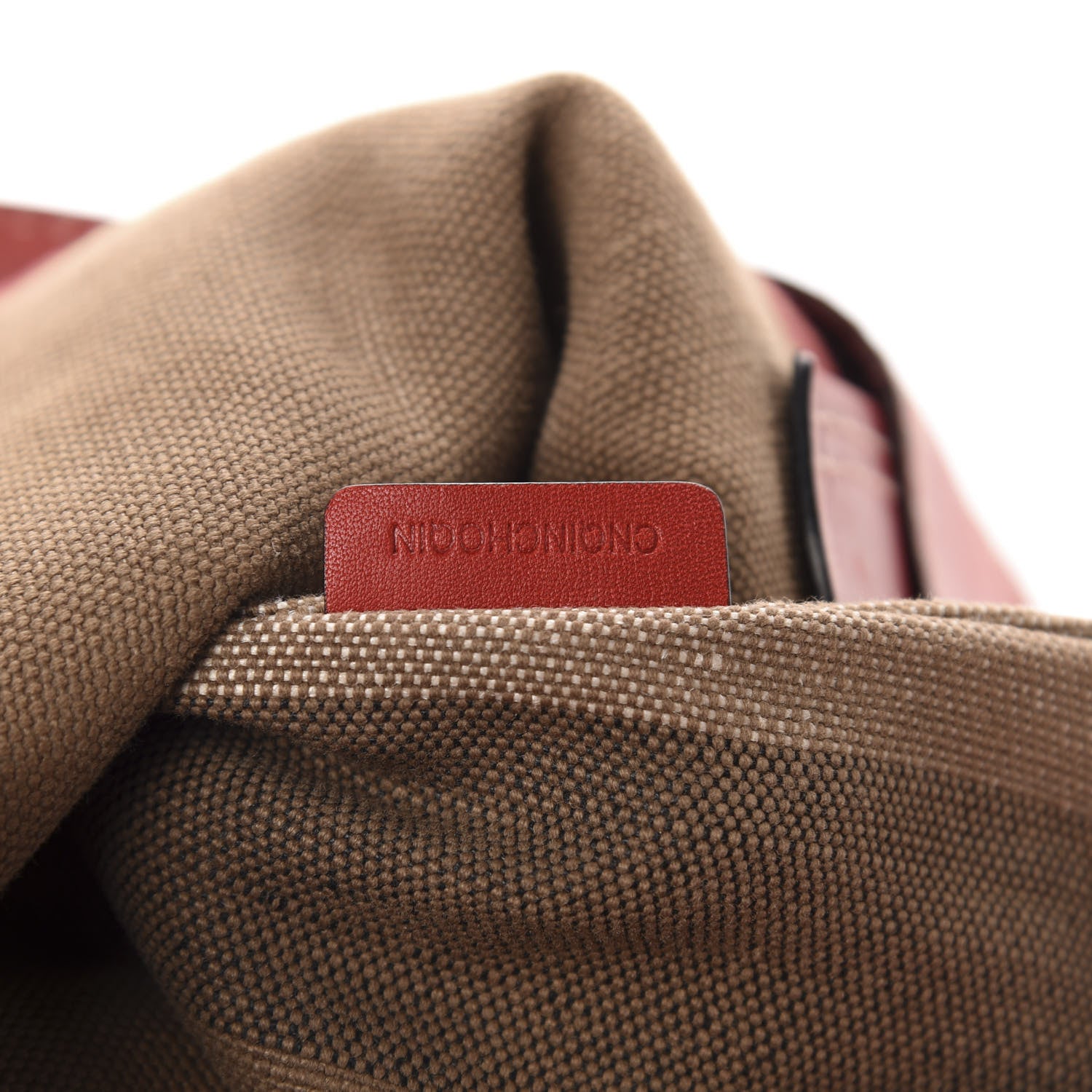 Burberry Canvas Mega Check Medium Maidstone Cadmium Red 10 of 12