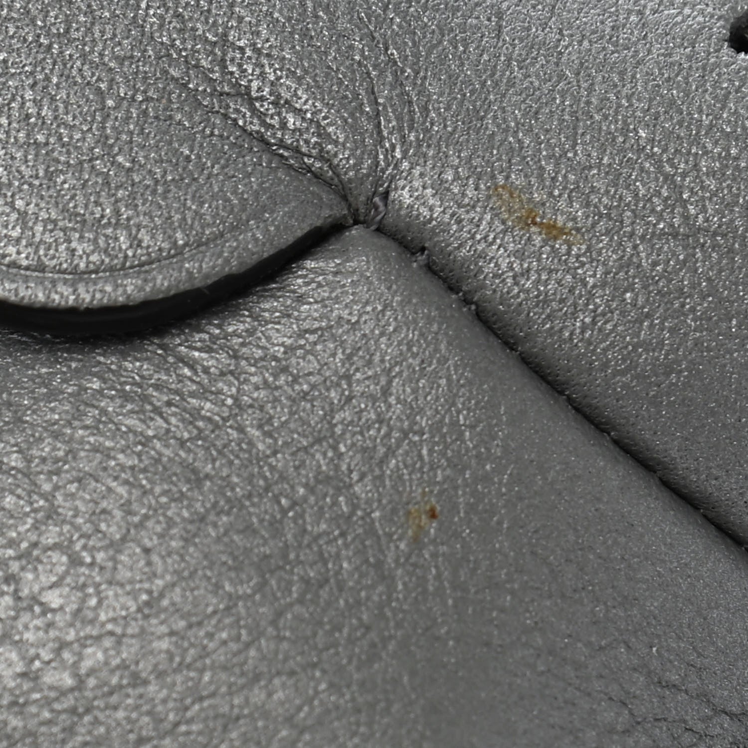 Loewe Calfskin Mouse Coin Pouch Bag Charm Key Holder Gunmetal 8 of 8