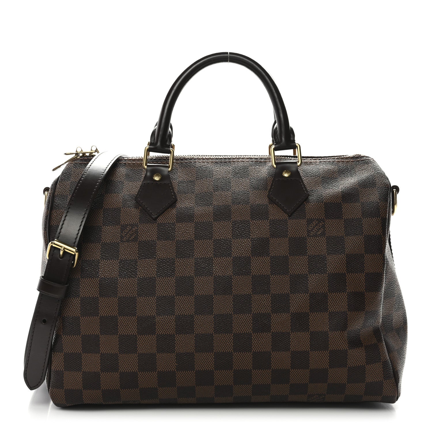 Louis Vuitton Damier Ebene Speedy Bandouliere 30 1 of 10
