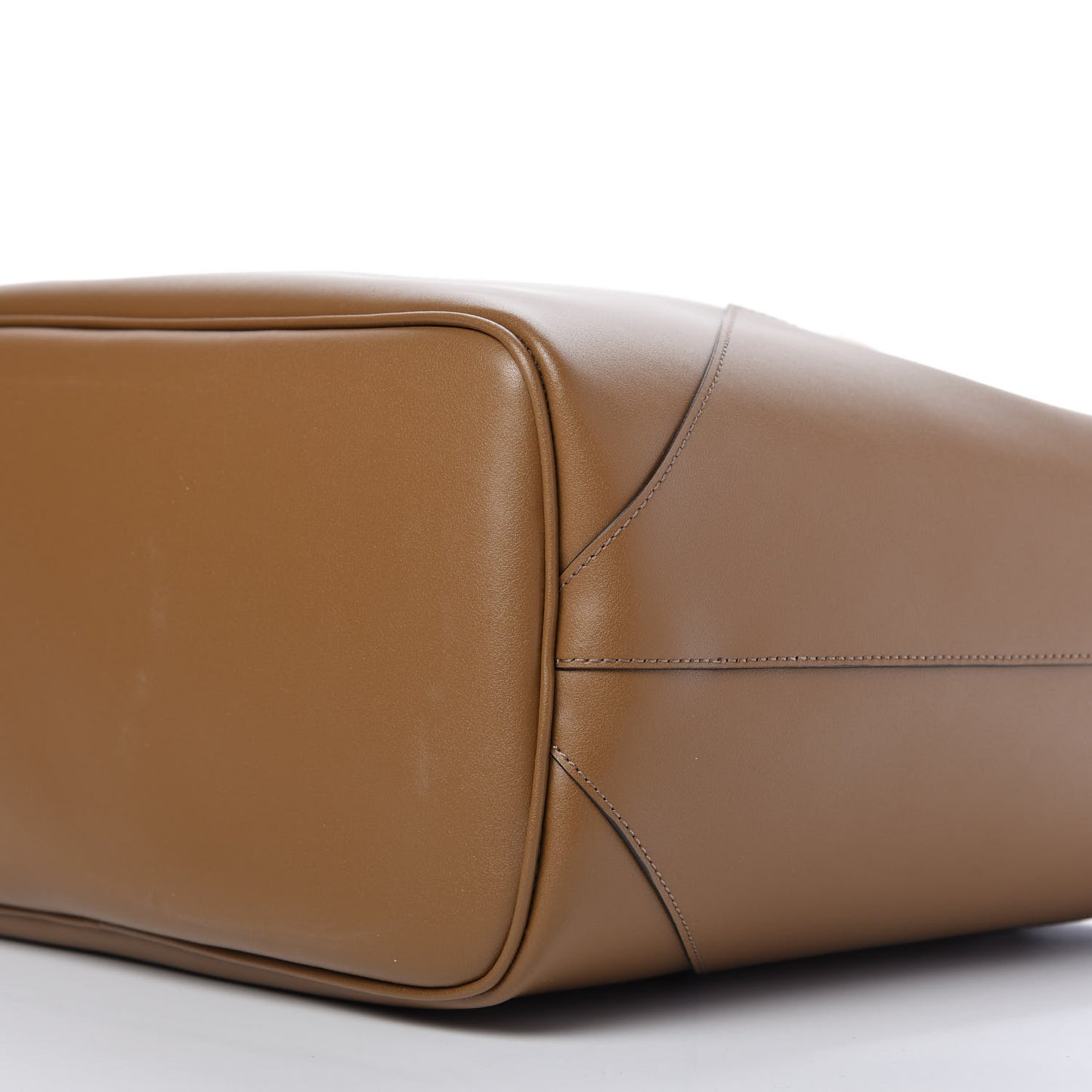 Smooth Calfskin Wing Shopper Tote Military Green