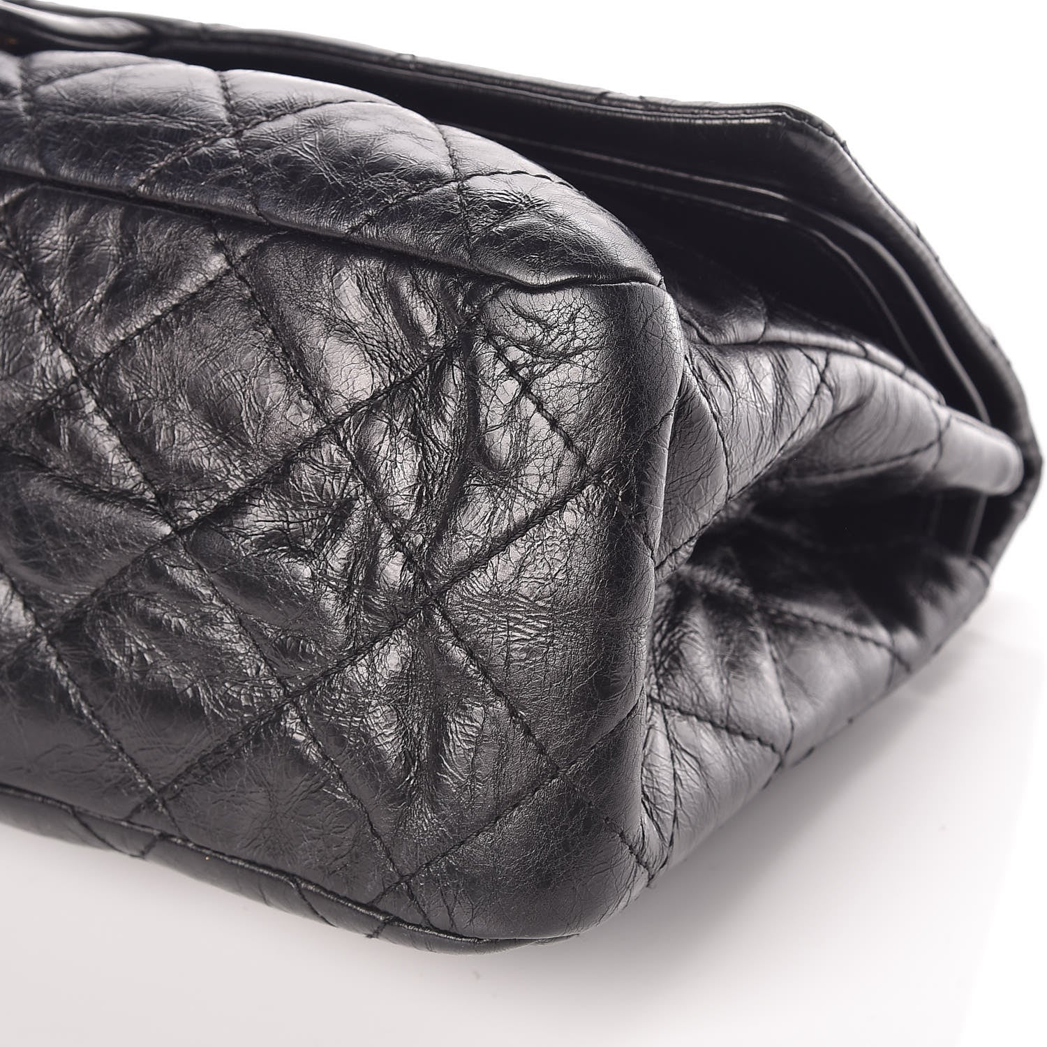 Chanel Aged Calfskin Quilted 2.55 Reissue 228 Flap Black 14 of 17
