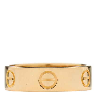 Cartier 18K Yellow Gold 5.5mm LOVE Ring 54 7 1 of 5