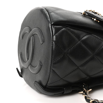 Chanel Caviar Quilted Pockets Backpack Black 10 of 10