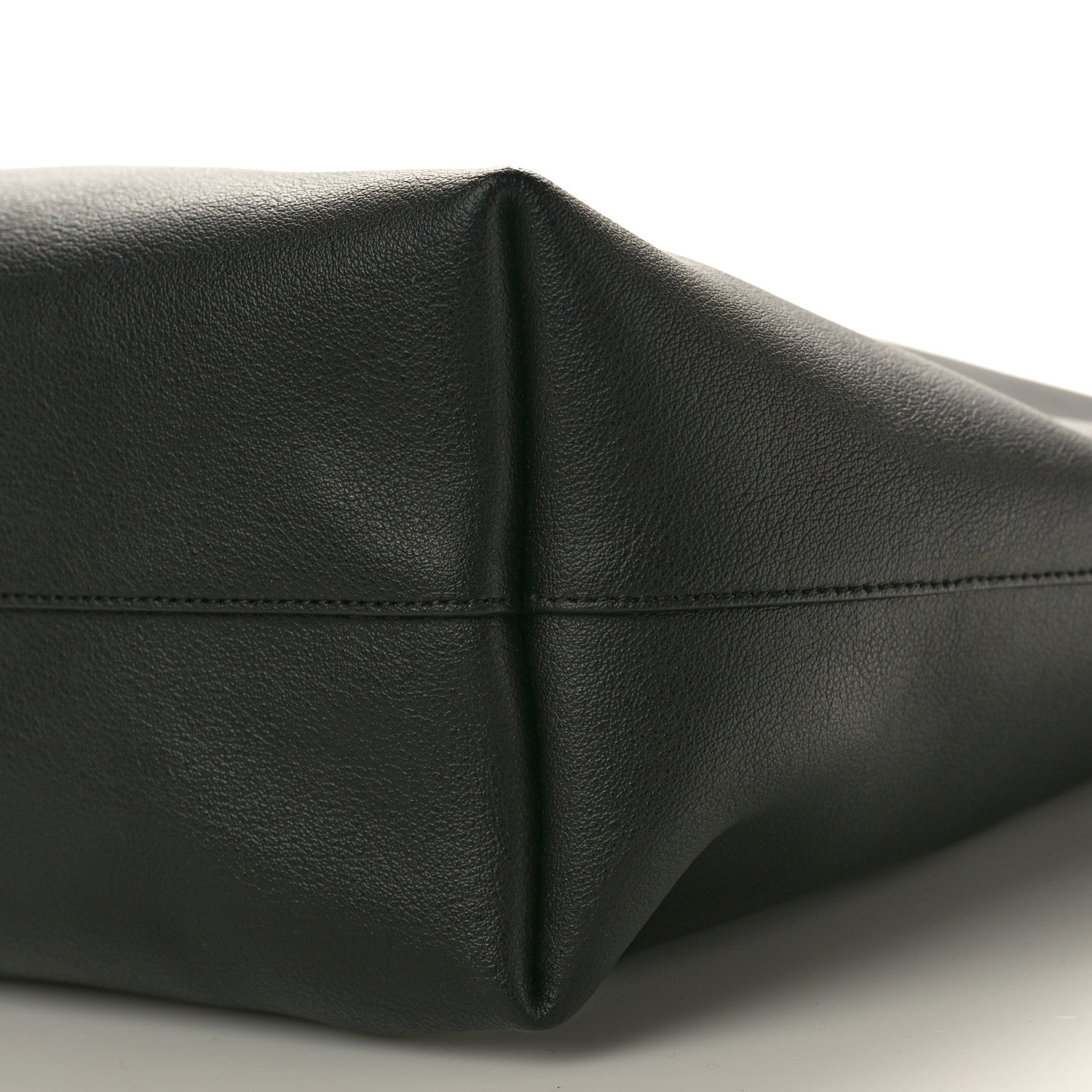 Saint Laurent Calfskin Large Shopping Tote Black 11 of 12