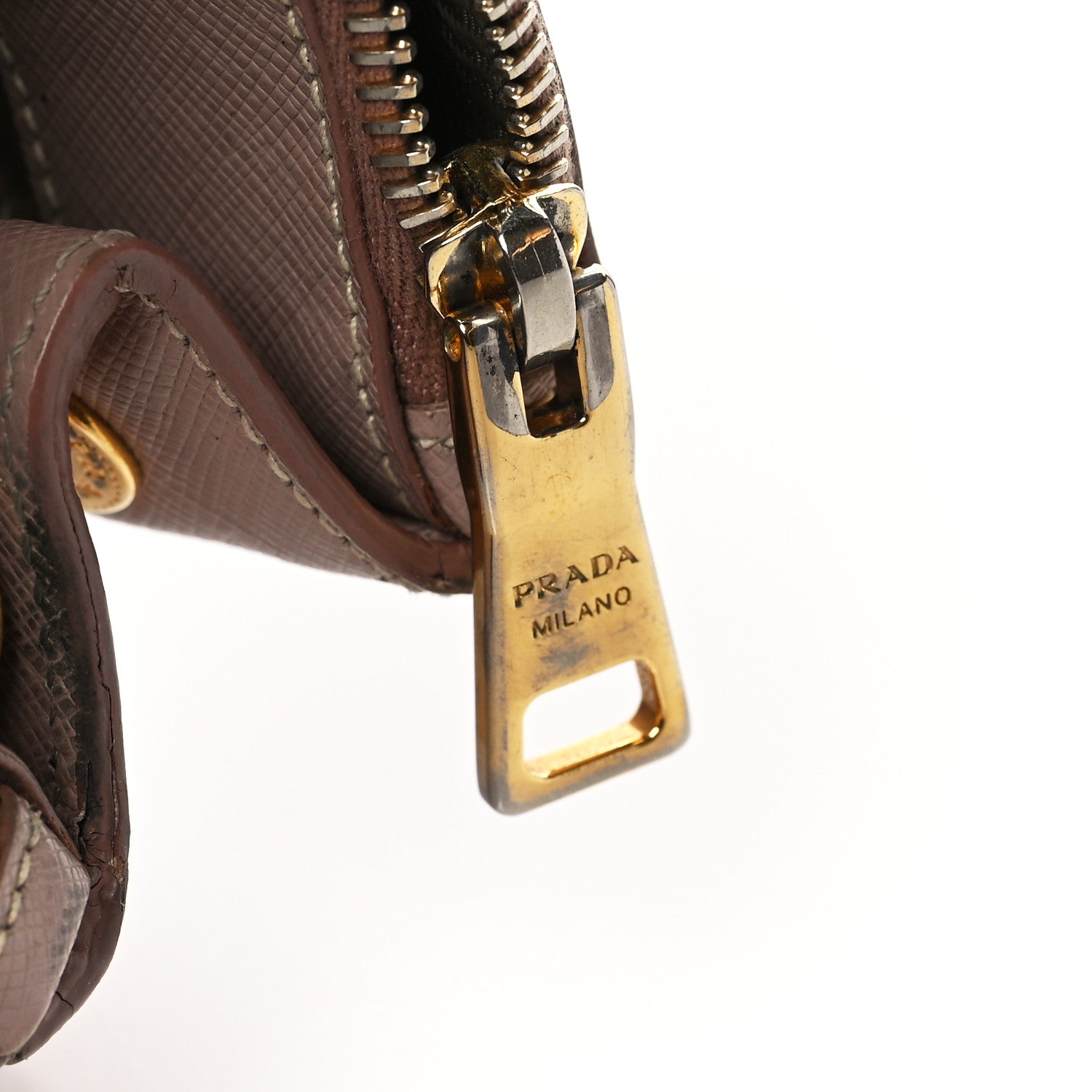 Prada Saffiano Small Galleria Double Zip Tote Cammeo 16 of 17