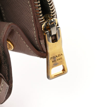 Prada Saffiano Small Galleria Double Zip Tote Cammeo 16 of 17