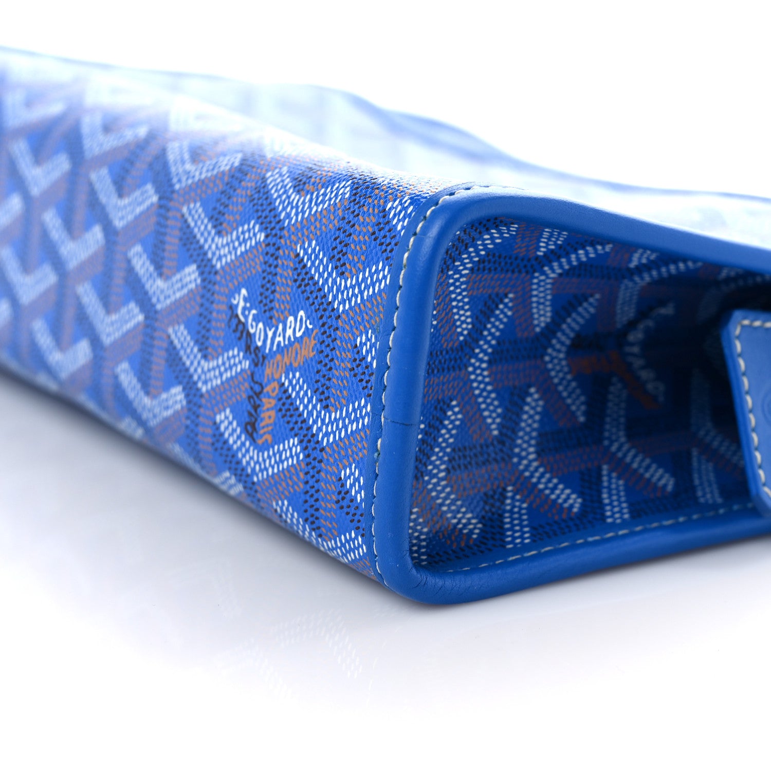 Goyard Goyardine Jouvence Toiletry Pouch Sky Blue 9 of 12