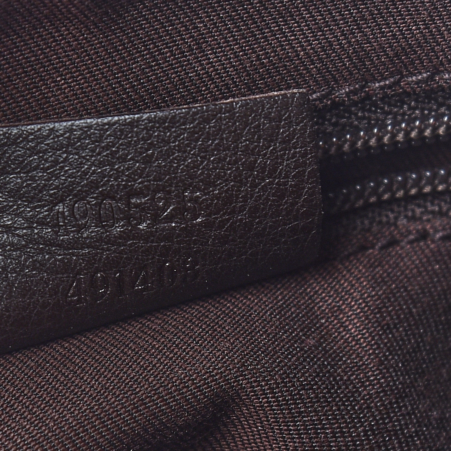 Gucci Monogram D Ring Gold Hobo Dark Brown 7 of 15