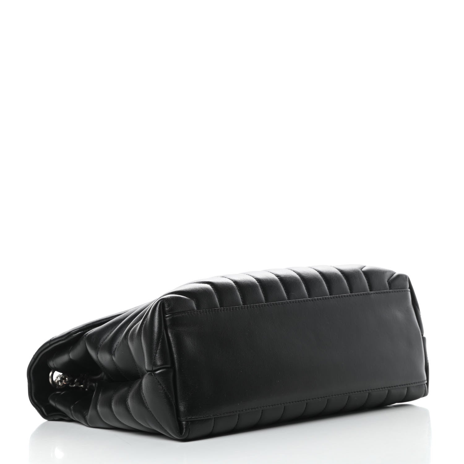 Saint Laurent Calfskin Y Quilted Monogram Medium Loulou Chain Satchel Black 5 of 15