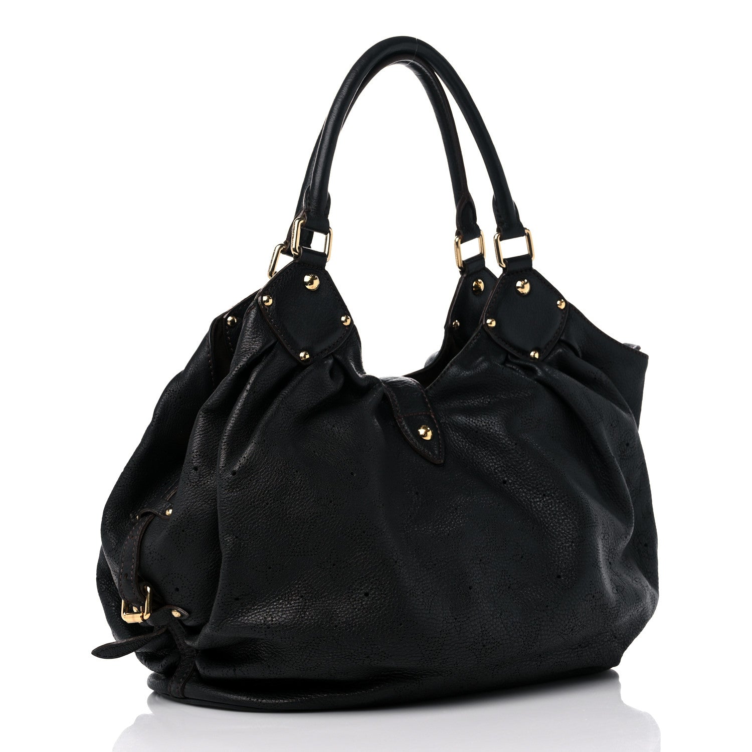Louis Vuitton Mahina L Black 2 of 17