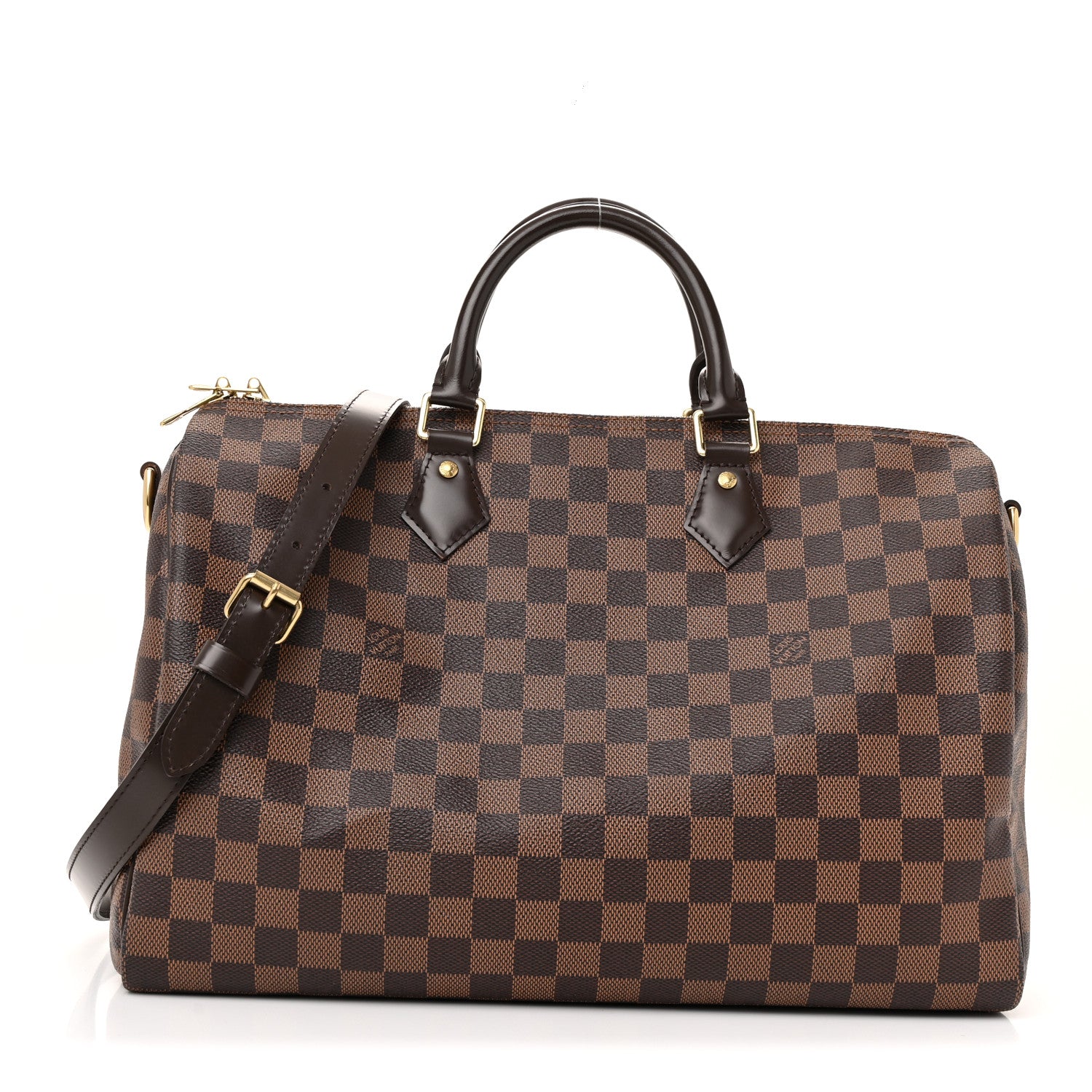 Louis Vuitton Damier Ebene Speedy Bandouliere 35 1 of 13