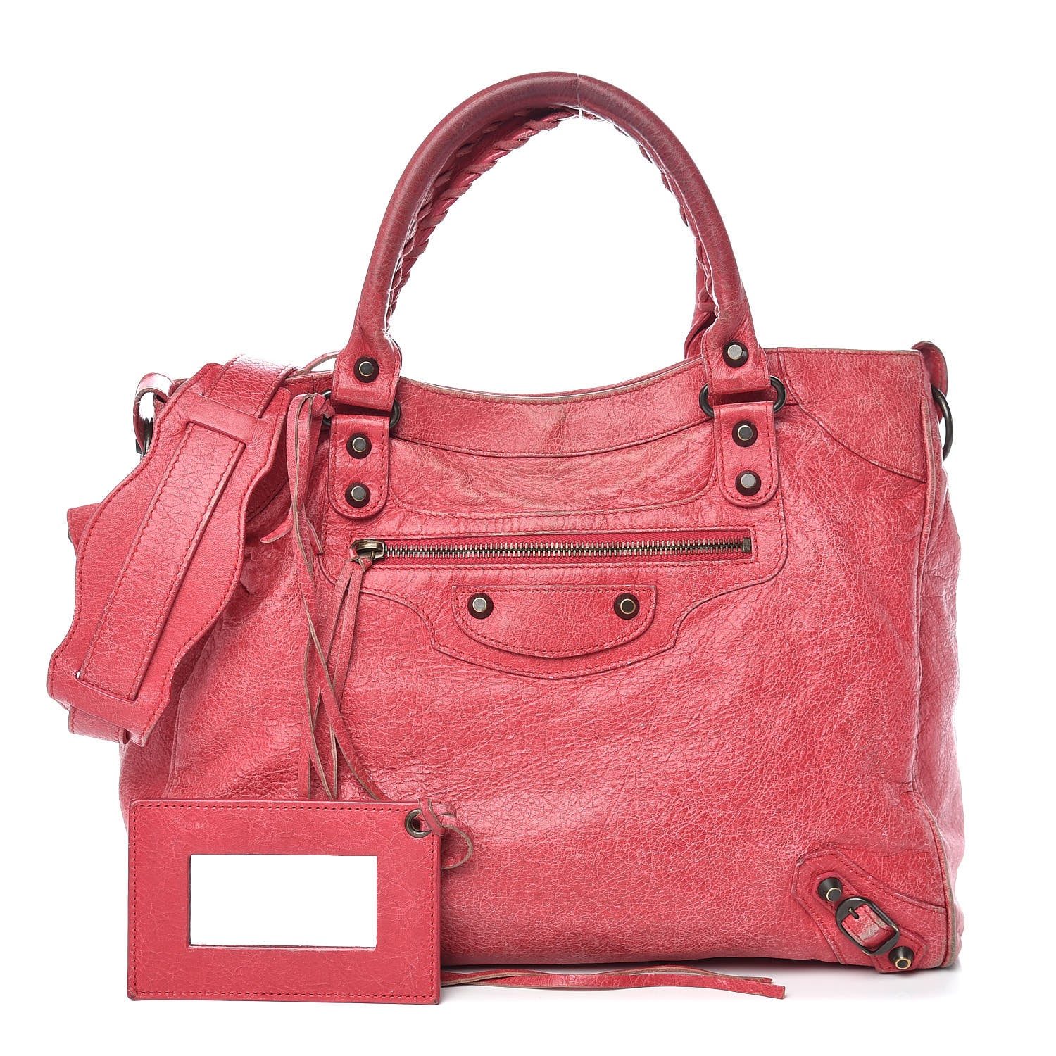 Balenciaga Agneau Classic Hardware Velo Rose Thulian 1 of 16