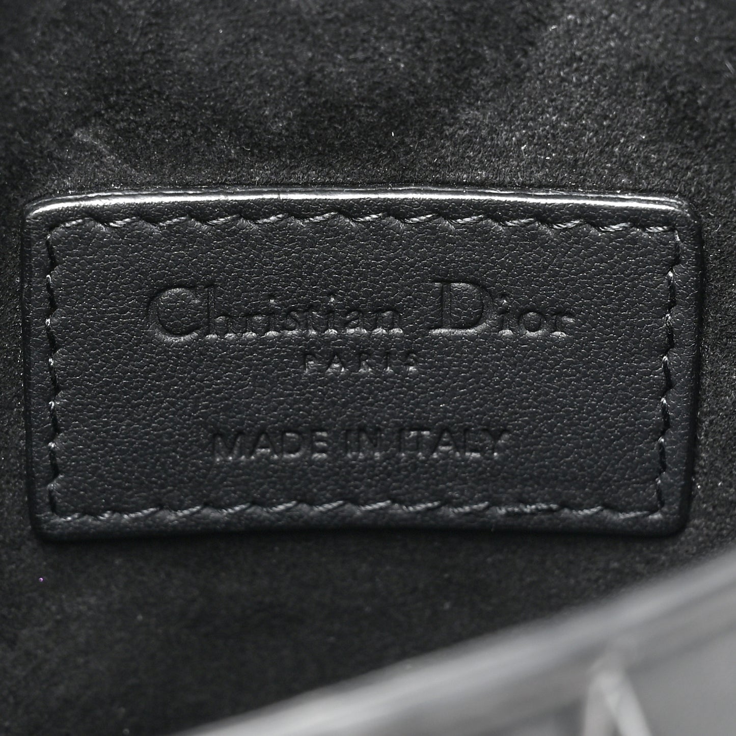 Ultra Matte Calfskin Saddle Belt Bag Black