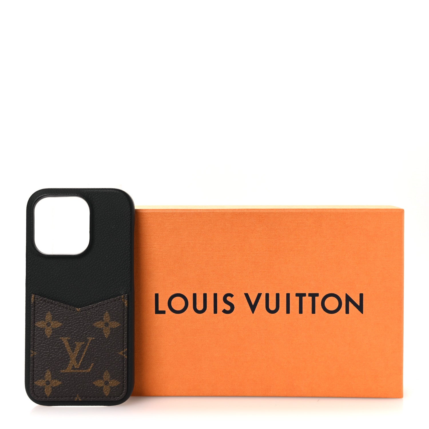 Louis Vuitton Monogram Pallas iPhone 14 Pro Max Bumper Black