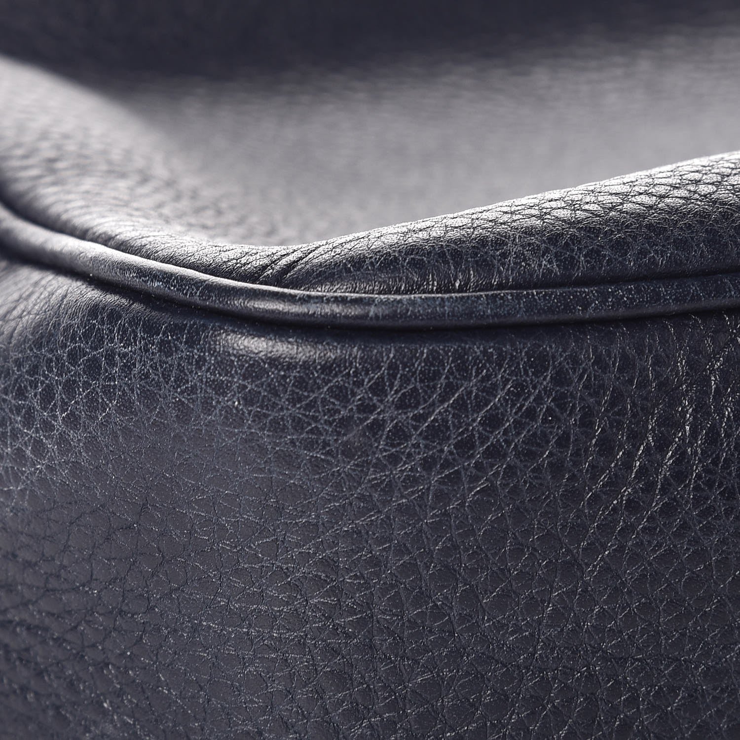 Gucci Pebbled Calfskin Small Soho Disco Bag Blue 13 of 18