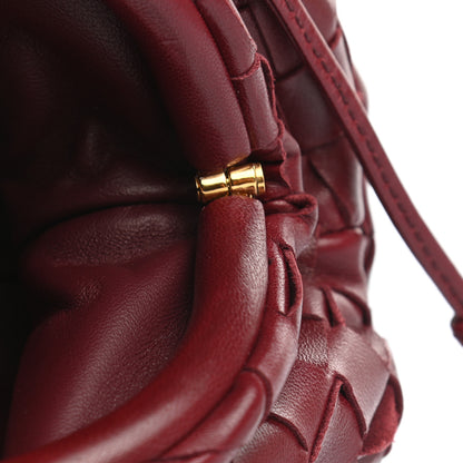 Bottega Veneta Nappa Intrecciato The Mini Pouch Bordeaux 11 of 11