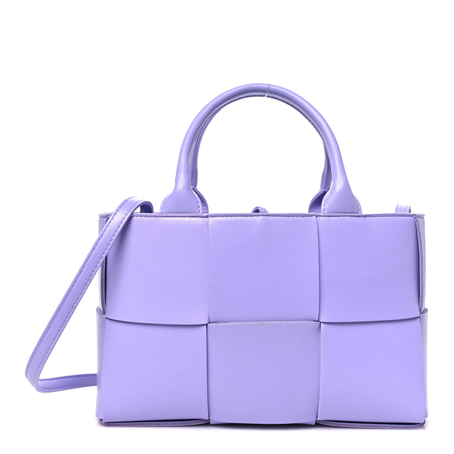 Bottega Veneta Nappa Maxi Intrecciato Mini Arco Tote Wisteria 1 of 10