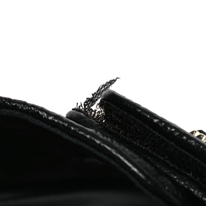 Chanel Grained Calfskin Velcro Dad Sandals 37.5 Black 37.5 Black 11 of 13