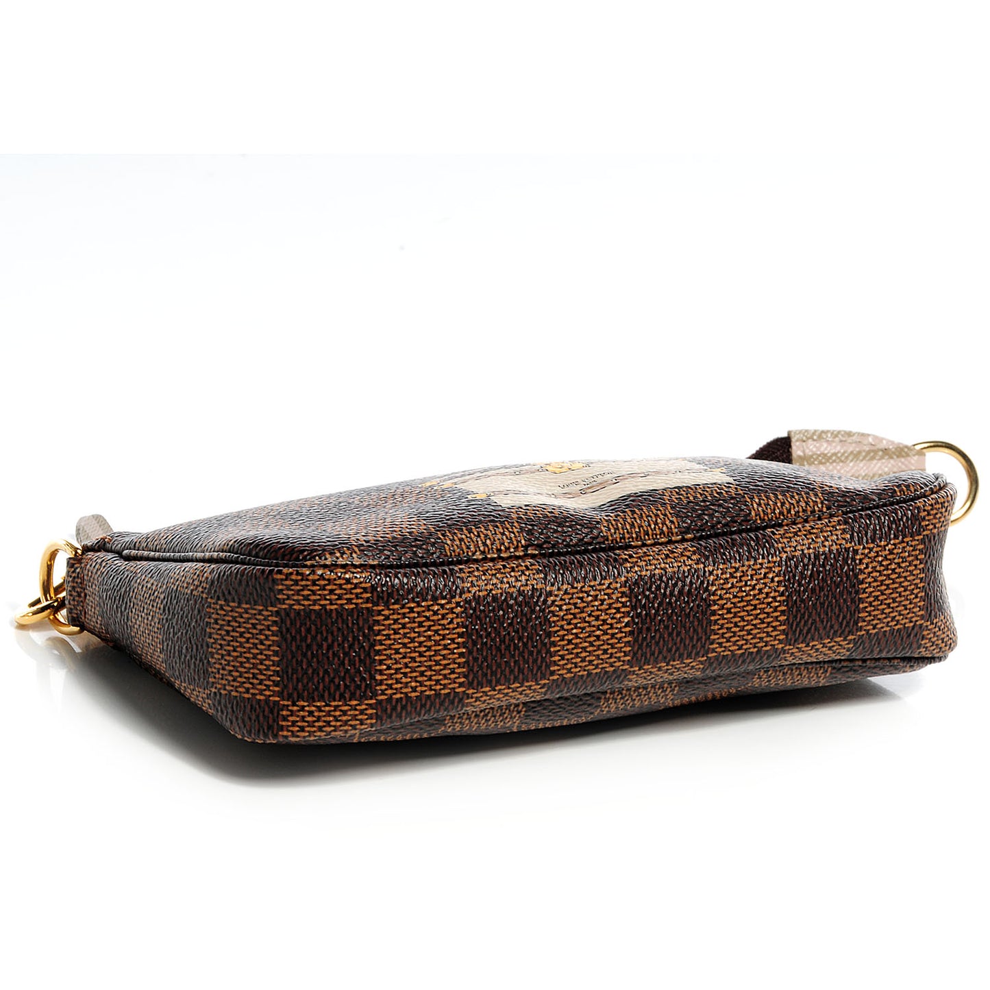 Damier Ebene Trunks and Locks Mini Pochette Accessories