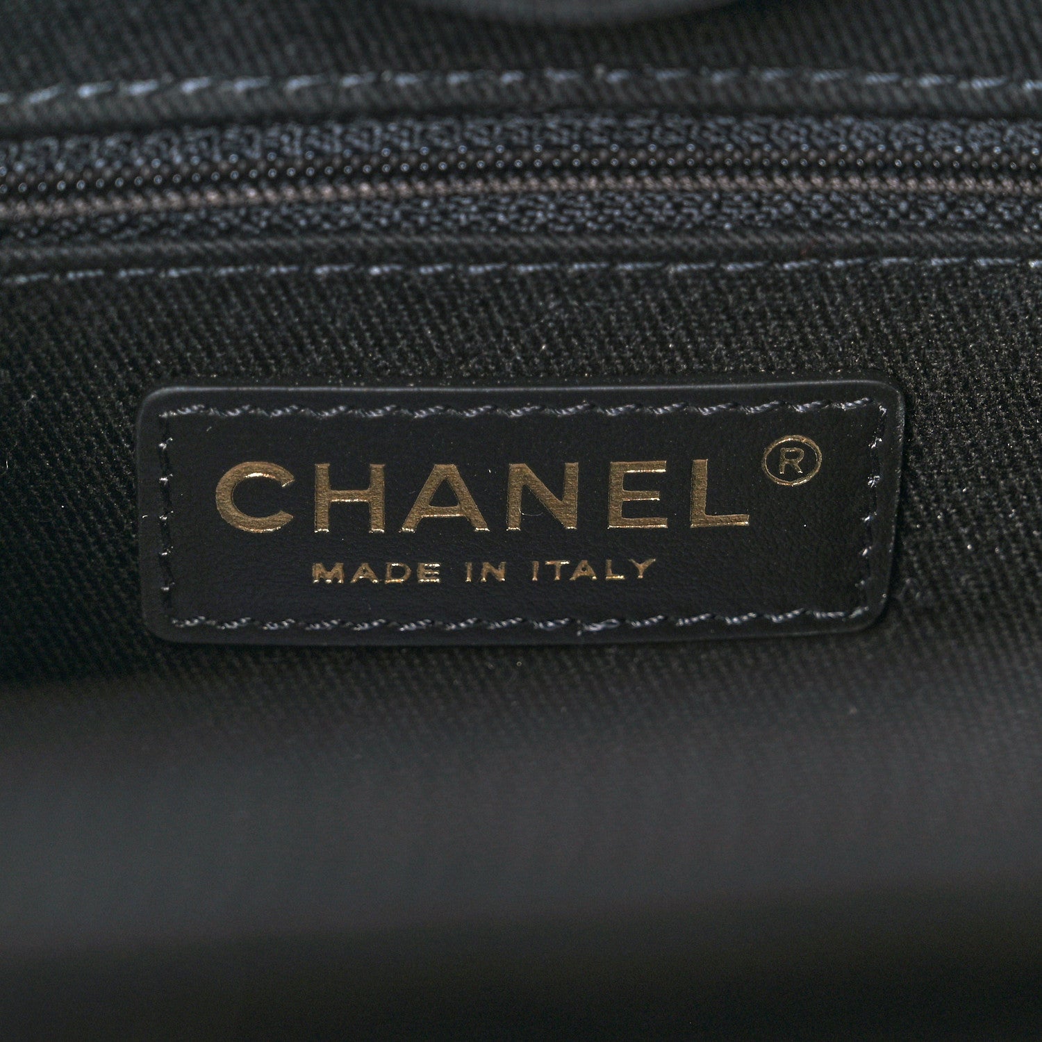 Chanel Lurex Boucle Small Deauville Tote Black 6 of 11
