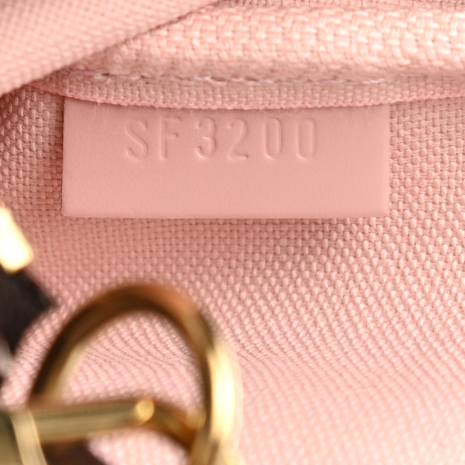 Louis Vuitton Damier Ebene 2020 Christmas Animation Big Wheel Mini Pochette Accessories Rose Ballerine 7 of 7