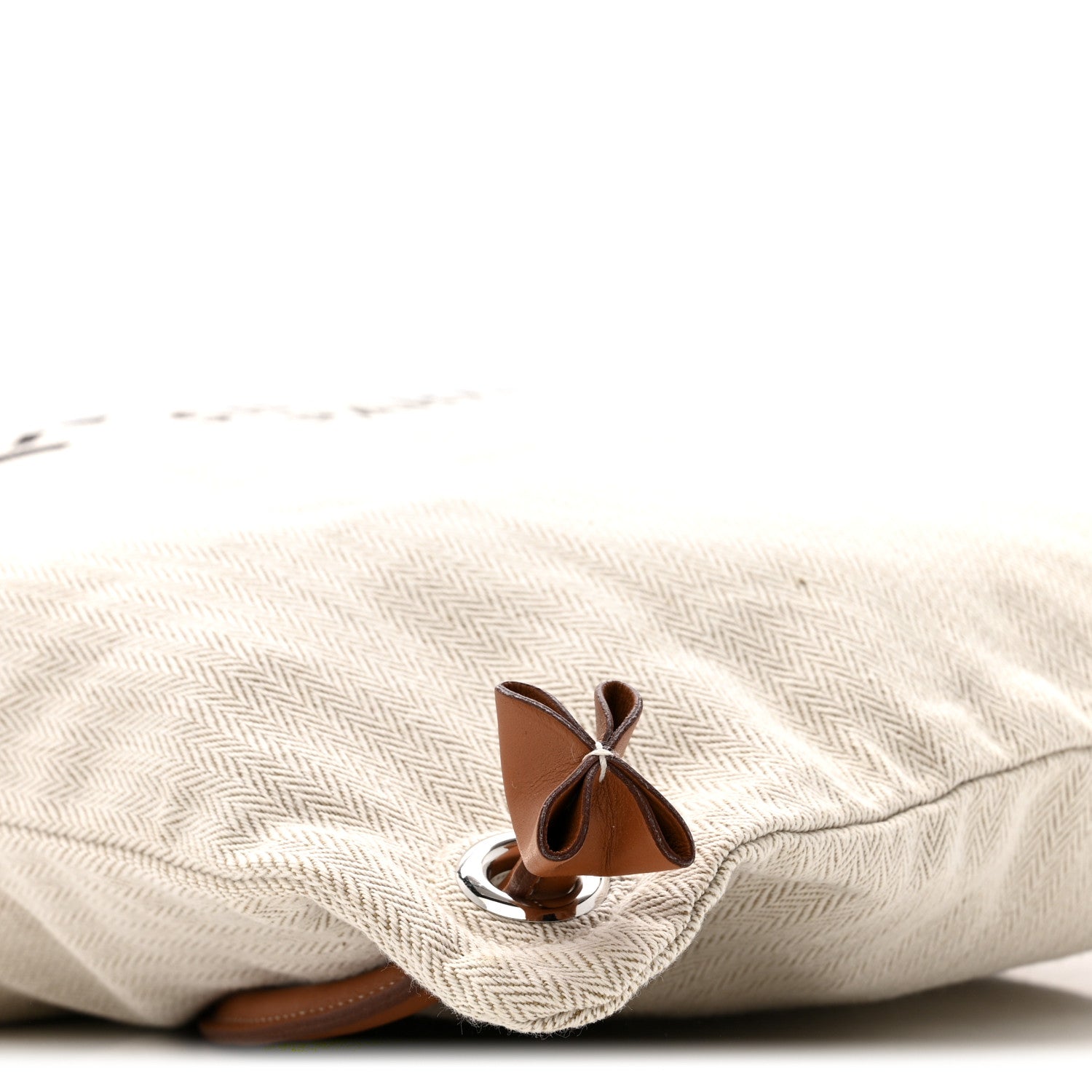 Hermes Canvas Swift Aline Grooming Bag Gold 8 of 11