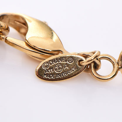 Chanel Chain Beaded CC Bracelet Gold 6 of 6