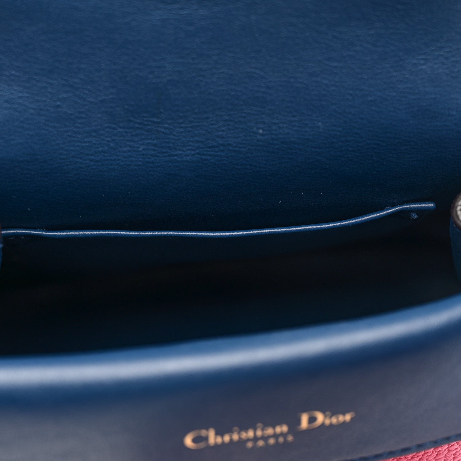 Christian Dior Bullcalf Mini Be Dior Flap Pink Blue 14 of 14