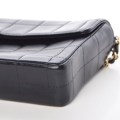 Chanel Lambskin East West Chocolate Bar Flap Black 10 of 10