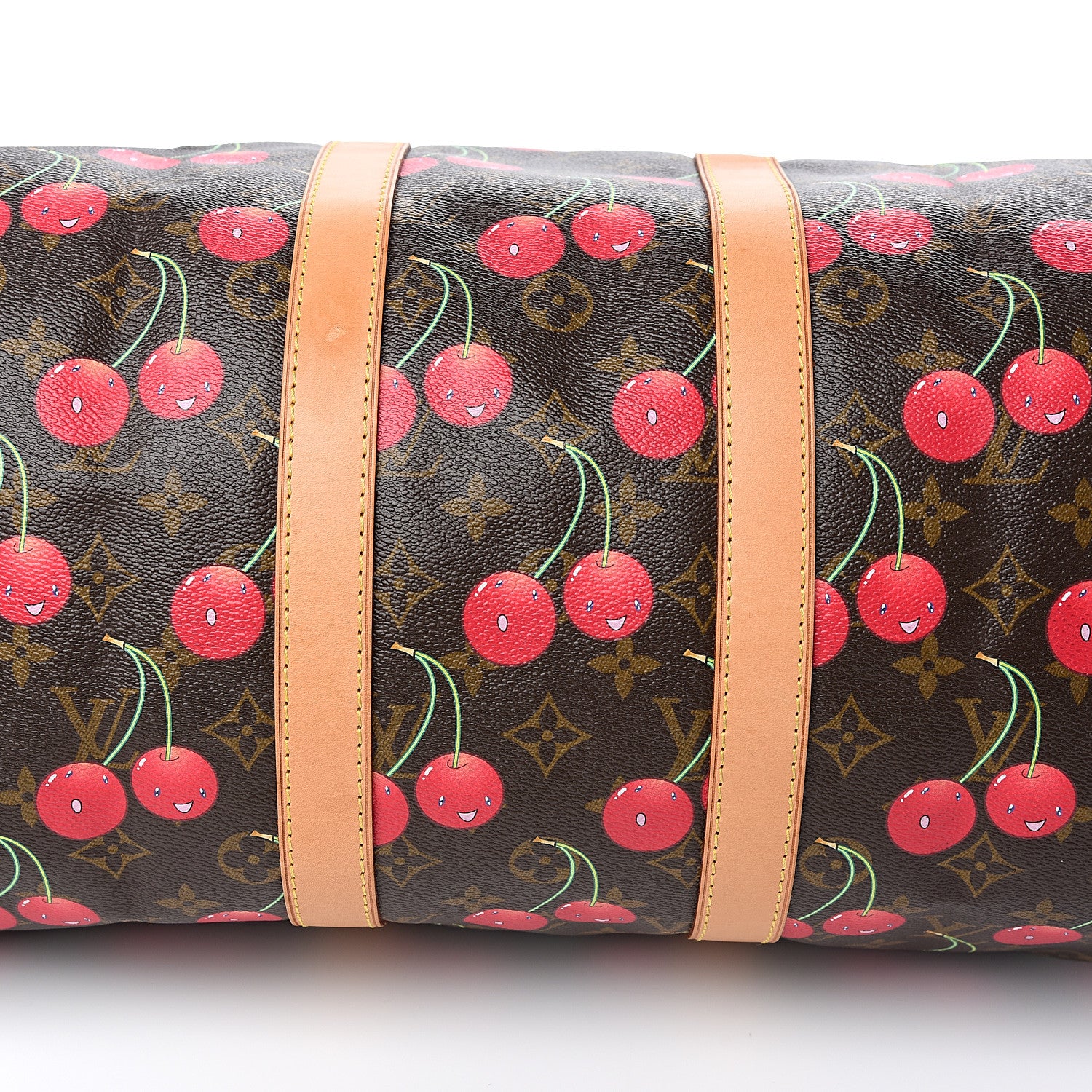 Louis Vuitton Monogram Cerises Keepall 45 8 of 12