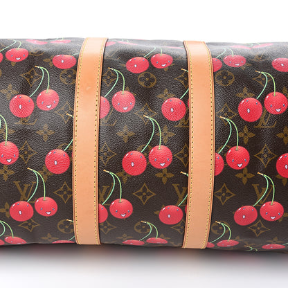 Louis Vuitton Monogram Cerises Keepall 45 8 of 12