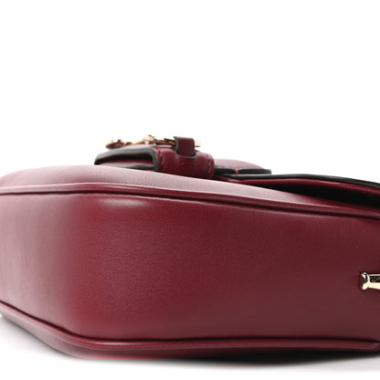 Gucci Arabella Calfskin Horsebit 1955 Shoulder Bag Rosso Ancora 10 of 10