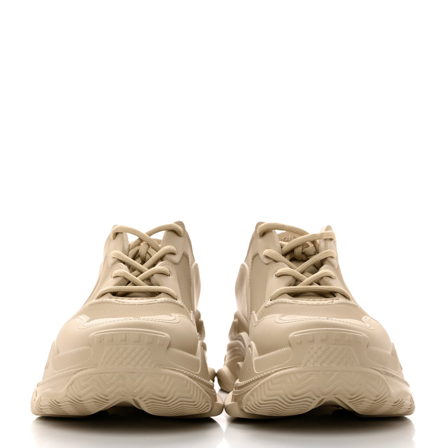 Balenciaga EVA Molded Mens Triple S Sneakers 42 Taupe 2 of 8