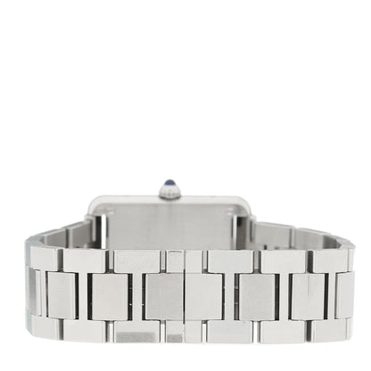 Cartier Stainless Steel 24mm Tank Solo Quartz Watch 3 of 4