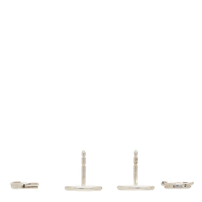 Hermes Sterling Silver TPM Farandole Earrings 3 of 4