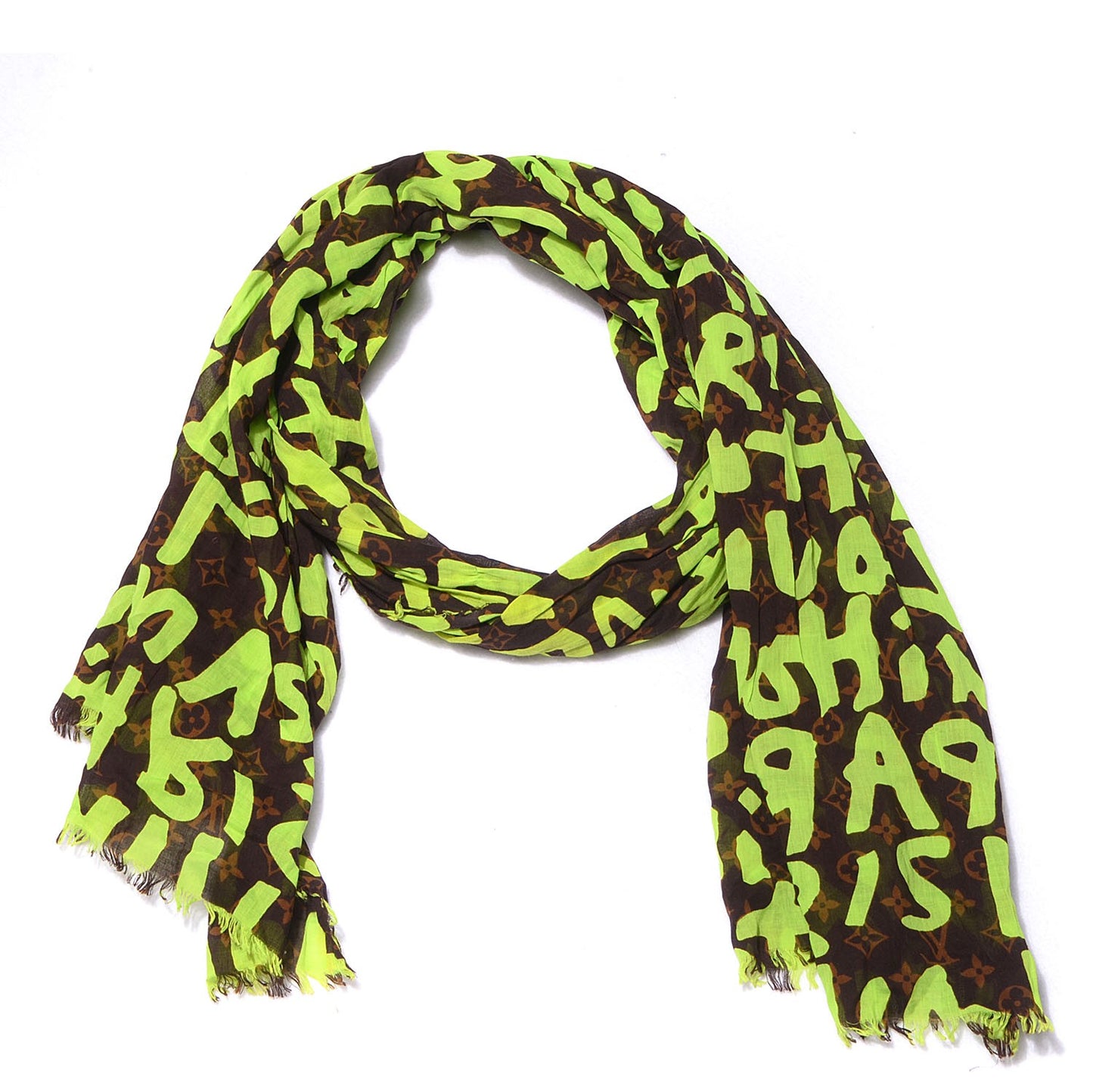 Cotton Graffiti Green