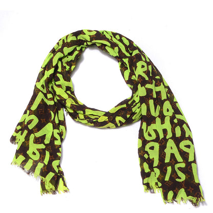 Louis Vuitton Cotton Graffiti Green 4 of 6